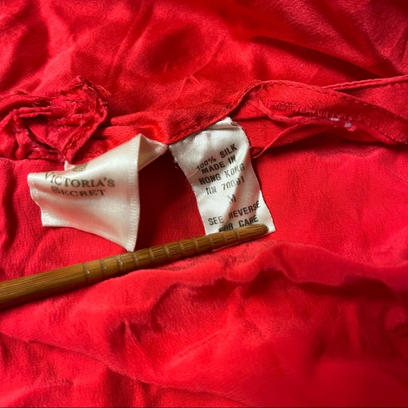 Vintage Union Made Silk Victorias Secret Slip - Picture 4 of 5